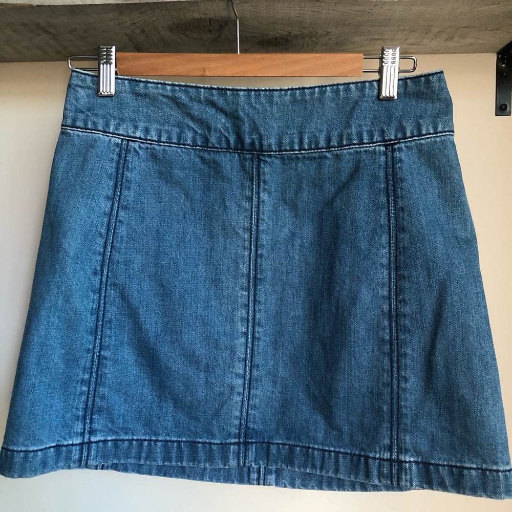 Free People Denim Skirt